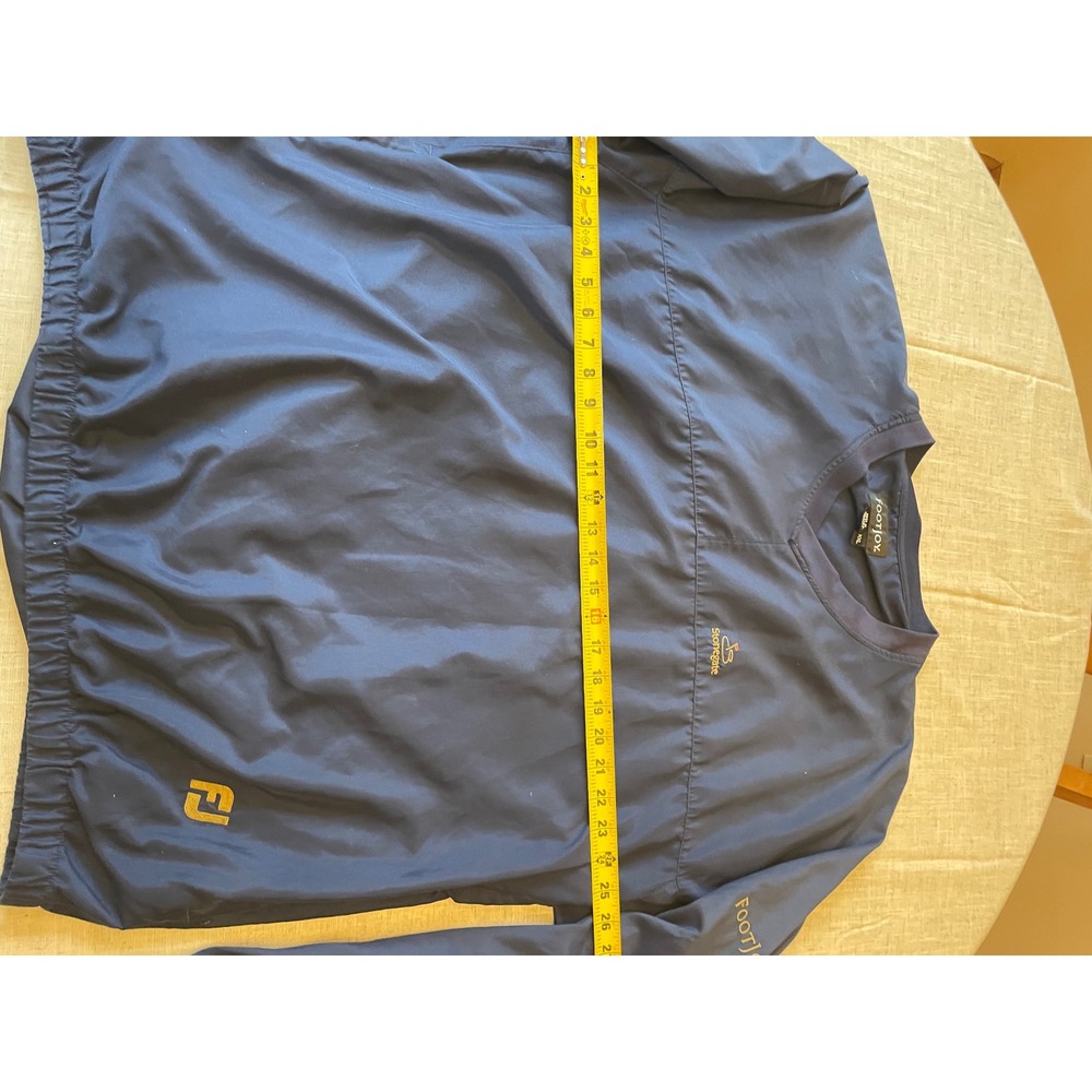 FootJoy Stonegate XXL Golf Windbreaker Pullover Jacket Lightweight Mens - Picture 6 of 7